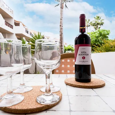 아파트 Oceanfront Tenerife South Albatros 173 *
